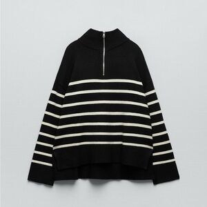 Zara Striped Knit Sweater